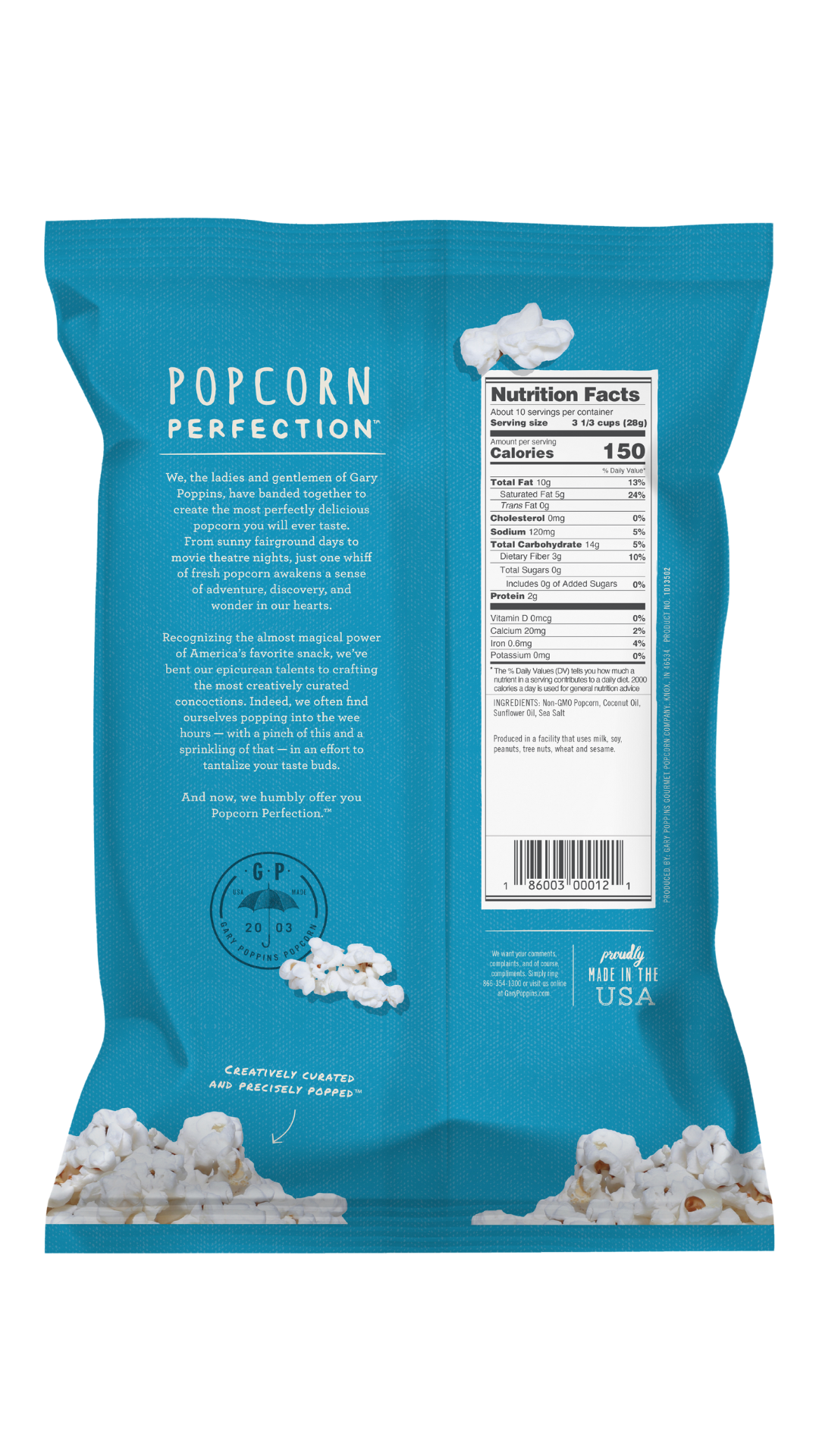 Sea Salt Popcorn
